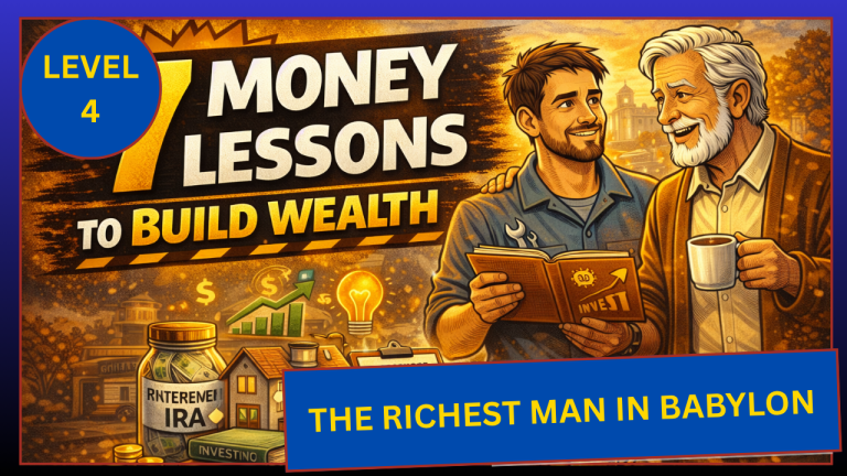 The Richest Man in Babylon book cover illustration — featured image for the radio drama adaptation